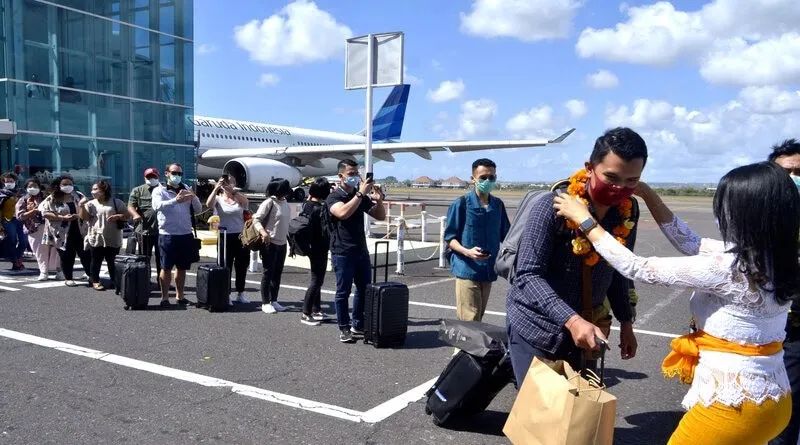 42 个国家和地区的外国游客可通过落地签进入巴厘岛